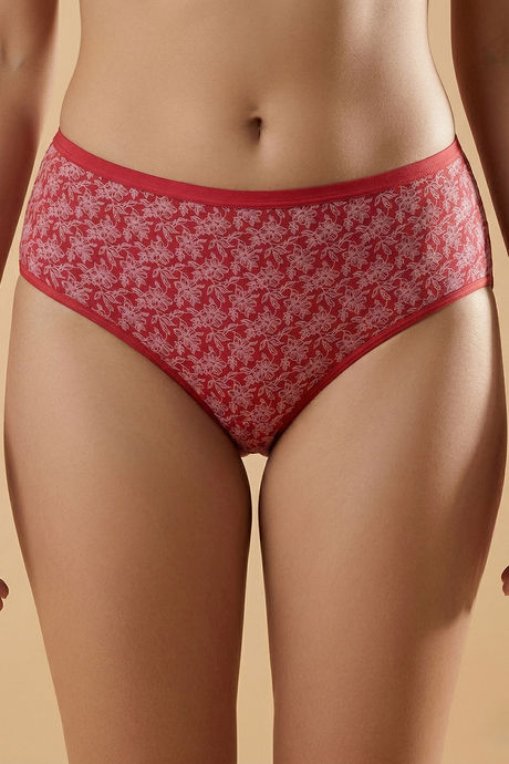 Zivame Medium Rise Full Coverage Hipster Panty (Pack of 3) - Multicolor — image 6
